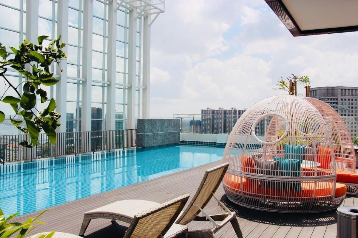 Cozy & High Floor Suite In Suasana Jb 15, Views Τζόχορ Μπάχρου Εξωτερικό φωτογραφία